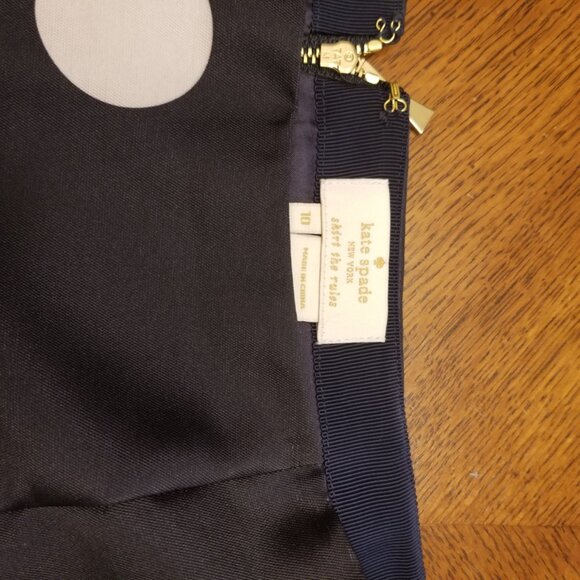 Kate Spade Spotlight Skirt - Navy and Pink - Picture 2 of 6